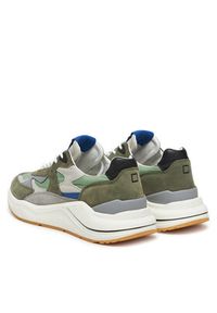 D.A.T.E. Sneakersy Fuga M421-FG-NY Zielony. Kolor: zielony. Materiał: skóra, zamsz #4