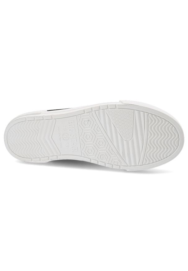 Big-Star - Czarne Trampki Big Star Sportowe Obuwie Damskie. Kolor: czarny. Materiał: materiał. Sezon: lato. Styl: sportowy