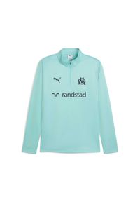 Puma - Zestaw dresowy OM 2025/26. Kolor: niebieski. Materiał: dresówka. Sport: piłka nożna #1