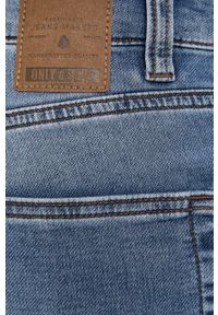 Only & Sons Szorty jeansowe męskie. Okazja: na co dzień. Kolor: niebieski. Materiał: jeans. Styl: casual #3