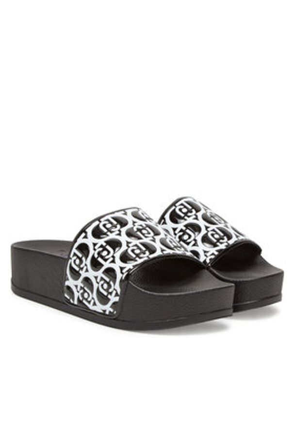 Liu Jo Klapki Mykonos 01 BA5097 EX004 Czarny. Kolor: czarny. Materiał: syntetyk