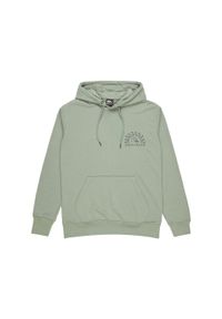 Quiksilver - Bluza z kapturem dla Mężczyzn GRAPHIC Zielony. Typ kołnierza: kaptur. Kolor: zielony. Materiał: materiał, poliester, bawełna. Długość rękawa: długi rękaw. Długość: długie