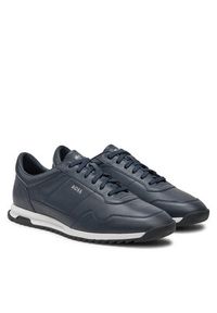 BOSS - Boss Sneakersy Zayn Lowp lt 50523276 Niebieski. Kolor: niebieski. Materiał: skóra #3