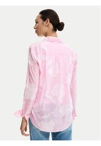 Desigual Koszula Cam Pinkjack 26SWCW12 Różowy Regular Fit. Kolor: różowy. Materiał: bawełna #4