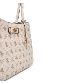 Guess Torebka Carrie Logo HWGP98 98220 Écru. Materiał: skórzane #6