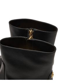 Coach Botki Sculpted C CBP25 Czarny. Kolor: czarny. Materiał: skóra #6