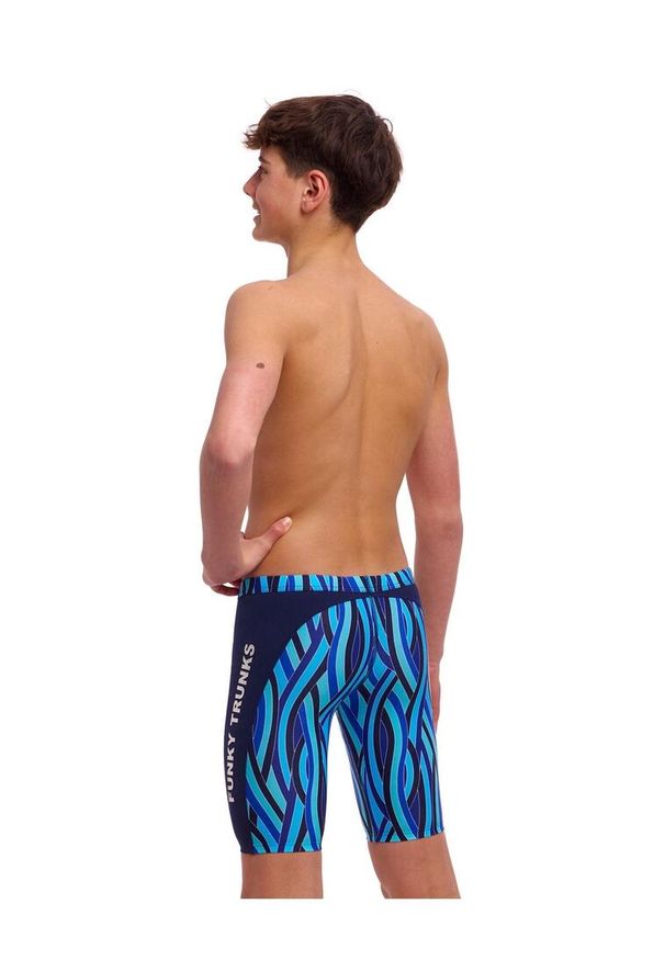 Spodenki FUNKY TRUNKS Snork City - jammery chłopięce. Kolor: niebieski