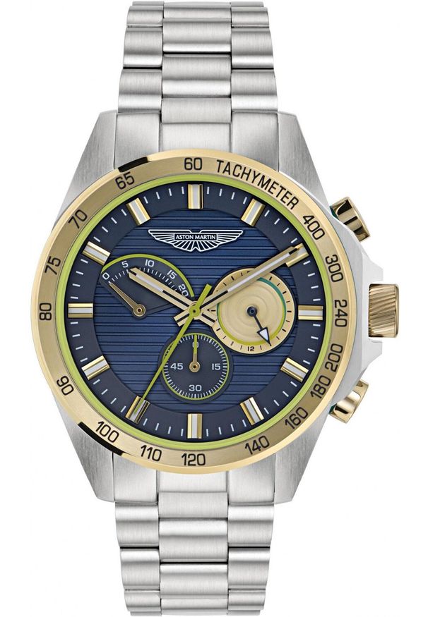 Zegarek męski Aston Martin MTRH1F505 srebrny. Kolor: srebrny