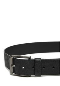 Calvin Klein Jeans Pasek Męski Classic Ro Lthr Belt 40Mm K50K512071 Czarny. Kolor: czarny. Materiał: skóra #2