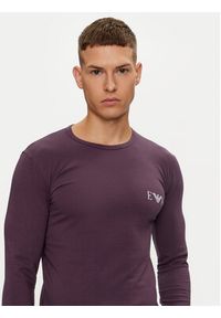 Emporio Armani Underwear Longsleeve 111023 4F715 05093 Fioletowy Slim Fit. Kolor: fioletowy. Materiał: bawełna. Długość rękawa: długi rękaw #8