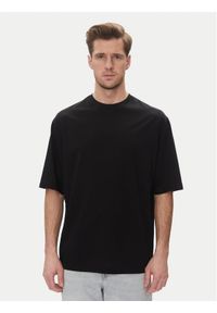 Armani Exchange T-Shirt XM000576 AF10364 UC001 Czarny Loose Fit. Kolor: czarny. Materiał: bawełna
