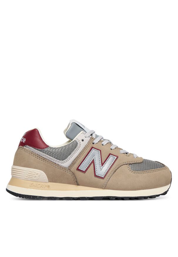Sneakersy New Balance. Kolor: brązowy. Model: New Balance 574