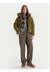 United Colors of Benetton - United Colors Of Benetton Kurtka puchowa 22T6DN086 Zielony Regular Fit. Kolor: zielony. Materiał: syntetyk #6