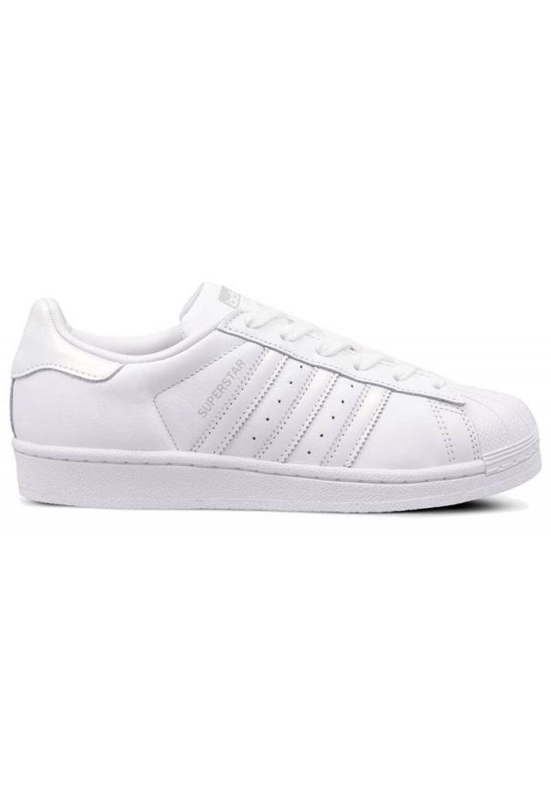Adidas - Buty adidas Superstar W AQ1214 białe. Zapięcie: sznurówki. Kolor: biały. Materiał: skóra, syntetyk, materiał. Model: Adidas Superstar