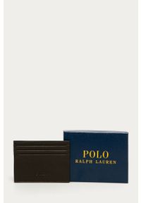 Polo Ralph Lauren - Portfel skórzany. Kolor: brązowy. Materiał: skóra. Wzór: gładki #4