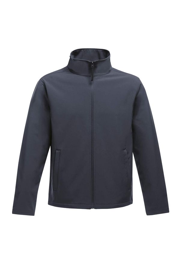 Regatta - Softshell Męski Ablaze. Kolor: szary, niebieski, wielokolorowy. Materiał: softshell. Sport: turystyka piesza