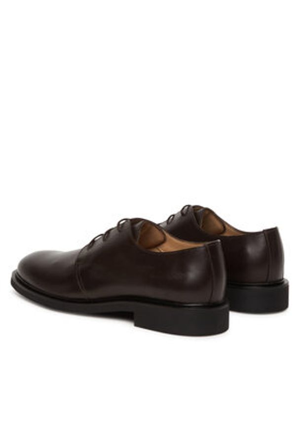 Calvin Klein Półbuty HM0HM01824 Brązowy. Kolor: brązowy. Materiał: skóra