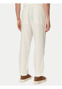 Hugo - HUGO Spodnie materiałowe Cino 262FW 50562791 Kremowy Straight Fit. Kolor: kremowy. Materiał: lyocell #3