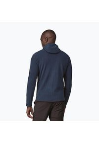 Bluza trekkingowa męska Patagonia R1 Air Full-Zip. Kolor: niebieski