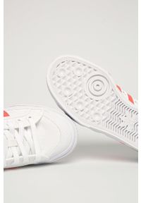 adidas Originals - Tenisówki Nizza Platform W. Nosek buta: okrągły. Zapięcie: sznurówki. Kolor: biały. Materiał: guma. Obcas: na platformie #3