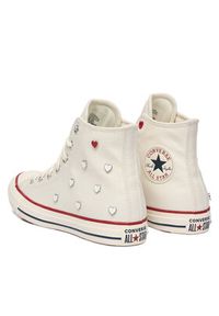 Converse Trampki Chuck Taylor All Star Hearts A19055C Biały. Kolor: biały. Materiał: materiał #2