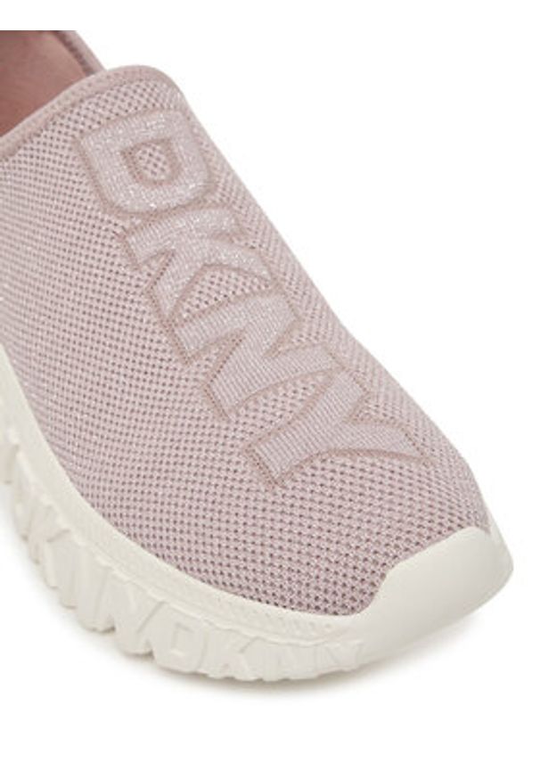 DKNY Sneakersy Lillie K1688768 Różowy. Kolor: różowy. Materiał: materiał