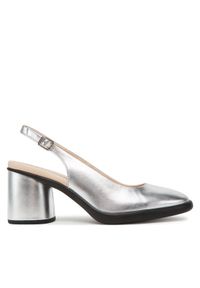 ecco - ECCO Czółenka Sculpted Lx 22271301682 Srebrny. Kolor: srebrny. Materiał: skóra