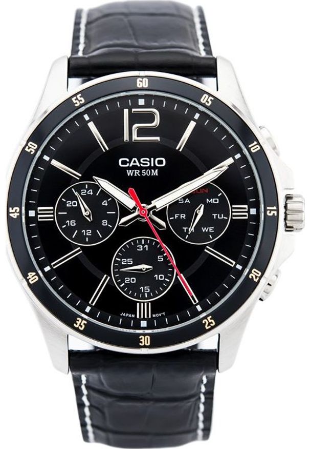 Zegarek Casio ZEGAREK MĘSKI CASIO MTP-1374L 1AV (zd064b) uniwersalny