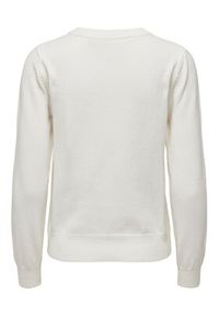 only - ONLY Sweter 15302939 Écru Regular Fit. Materiał: syntetyk #7
