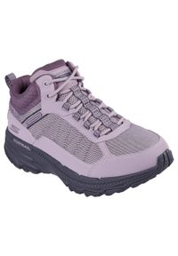 skechers - Buty trekkingowe damskie Skechers Go Run Trail Altitude 2.0. Kolor: fioletowy. Materiał: skóra, tkanina. Szerokość cholewki: normalna. Sport: bieganie