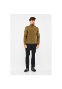 Viking - Bluza męska VIKING Tesero Man Polartec. Kolor: brązowy. Styl: sportowy. Sport: turystyka piesza #1