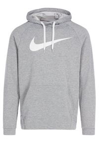 Nike Bluza Swoosh 885818 Szary Standard Fit. Kolor: szary. Materiał: syntetyk #3
