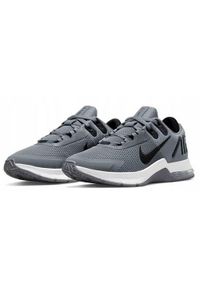 Buty treningowe męskie Nike Air Max Alpha Trainer 4. Zapięcie: sznurówki. Kolor: wielokolorowy, szary. Materiał: materiał, syntetyk, tkanina. Szerokość cholewki: normalna. Model: Nike Air Max