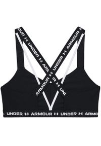 Stanik fitness cardio Under Armour Crossback Low. Kolor: czarny. Sport: fitness