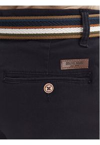 INDICODE Szorty materiałowe Royce 70-039 Granatowy Slim Fit. Kolor: niebieski. Materiał: bawełna #3