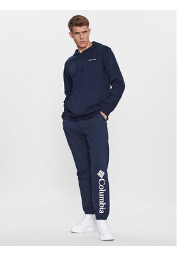 columbia - Columbia Bluza Trek™ Hoodie Niebieski Regular Fit. Kolor: niebieski. Materiał: syntetyk, bawełna