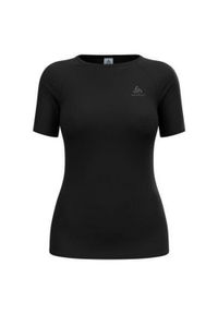 Koszulka termoaktywna damska Odlo Merino PW 140 Seamless BL Top Crew Neck SS. Kolor: czarny