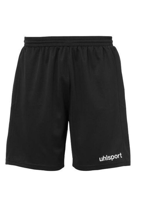 UHLSPORT - Spodenki do bramki dla dzieci. Kolor: czerwony. Materiał: poliester. Długość: krótkie