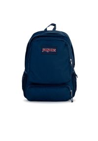 Plecak JanSport Doubleton EK0A5BFON541 - granatowy. Kolor: niebieski. Materiał: poliester. Styl: casual, klasyczny, sportowy #1