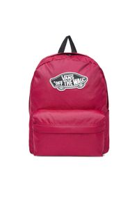 Vans Plecak Old Skool Class VN000H4YC9L1 Różowy. Kolor: różowy. Materiał: materiał #1