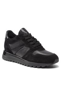 Geox Sneakersy D Tabelya A D15AQA A02285 C9997 Czarny. Kolor: czarny. Materiał: zamsz, skóra #8