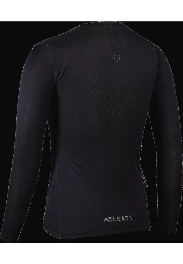 Koszulka rowerowa damska LEATT Jersey MTB Trail 3.0 Women. Kolor: czarny. Materiał: jersey. Sport: kolarstwo