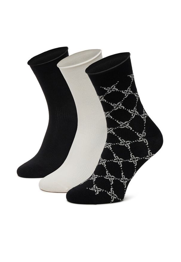 Nine West Skarpety BR_NW_01_Z_SS25 (3 PACK) Kolorowy. Materiał: wiskoza, materiał. Wzór: kolorowy