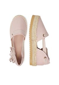 DeeZee Espadryle ZYLS093 Różowy. Kolor: różowy. Materiał: materiał #4