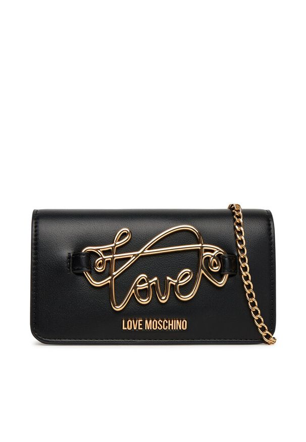 Love Moschino - Torebka LOVE MOSCHINO. Kolor: czarny