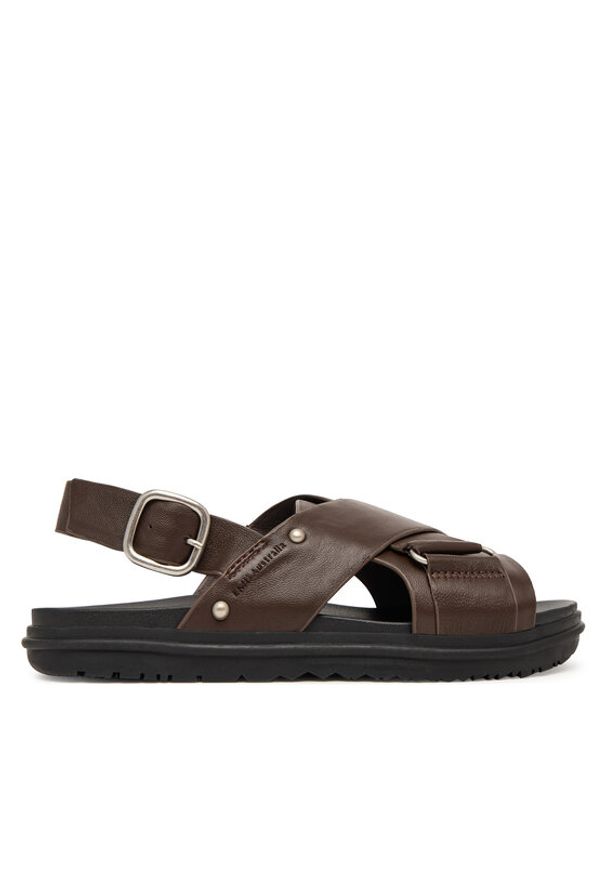 EMU Australia Sandały Faye W13246 Brązowy. Kolor: brązowy. Materiał: skóra