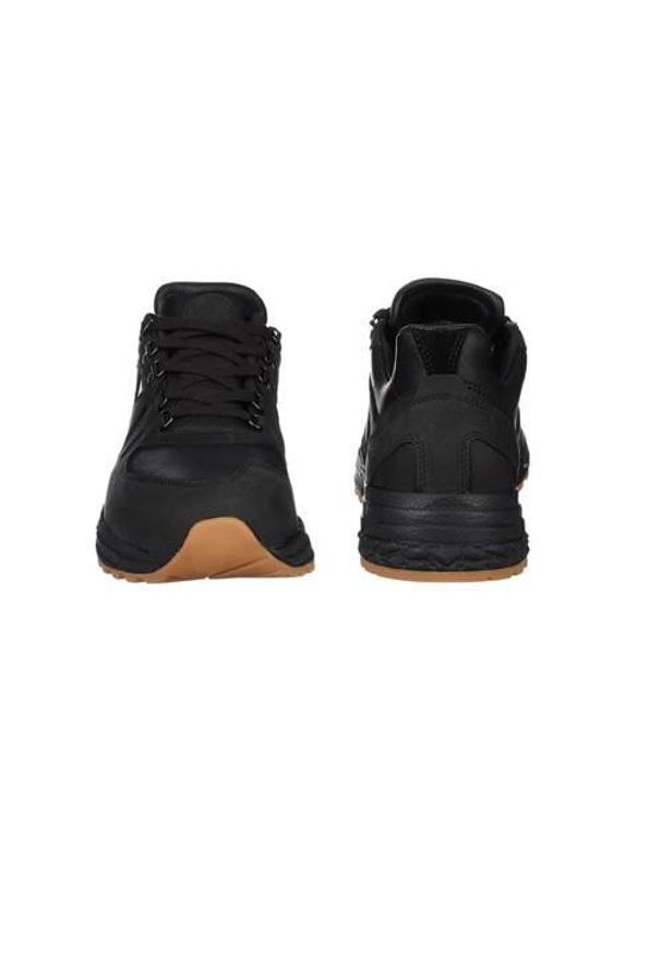 LOMER - Buty trekkingowe męskie Lomer 60000A02. Zapięcie: sznurówki. Kolor: czarny. Materiał: guma, skóra, syntetyk, materiał, zamsz. Szerokość cholewki: normalna