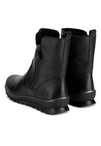 Remonte Botki R8482-01 Czarny. Kolor: czarny. Materiał: skóra #7