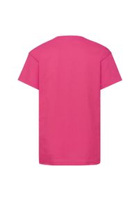 FRUIT OF THE LOOM - Oryginalna Koszulka Dla Dzieci. Kolor: różowy