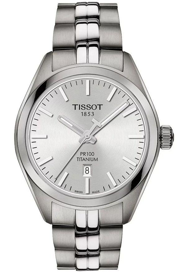 TISSOT - Zegarek Tissot Zegarek Damski Tissot PR 100 Titanium T101.210.44.031.00 (42 mm)